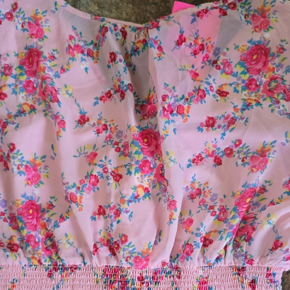 Betsey Johnson Pink Floral Dress - Picture 3 of 15